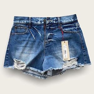 Alice + Olivia | Size 26 | Tags On | AMAZING HIGH RISE VINTAGE JEAN SHORTS